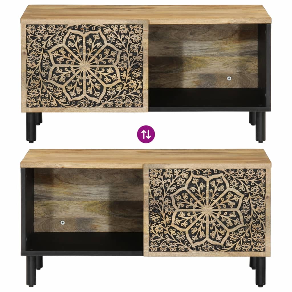 Măsuță de cafea, 80x50x40 cm, lemn masiv de mango GartenMobel Dekor