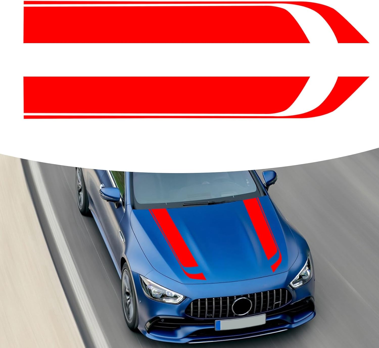 Set 2 stickere autoadezive Tuning, model