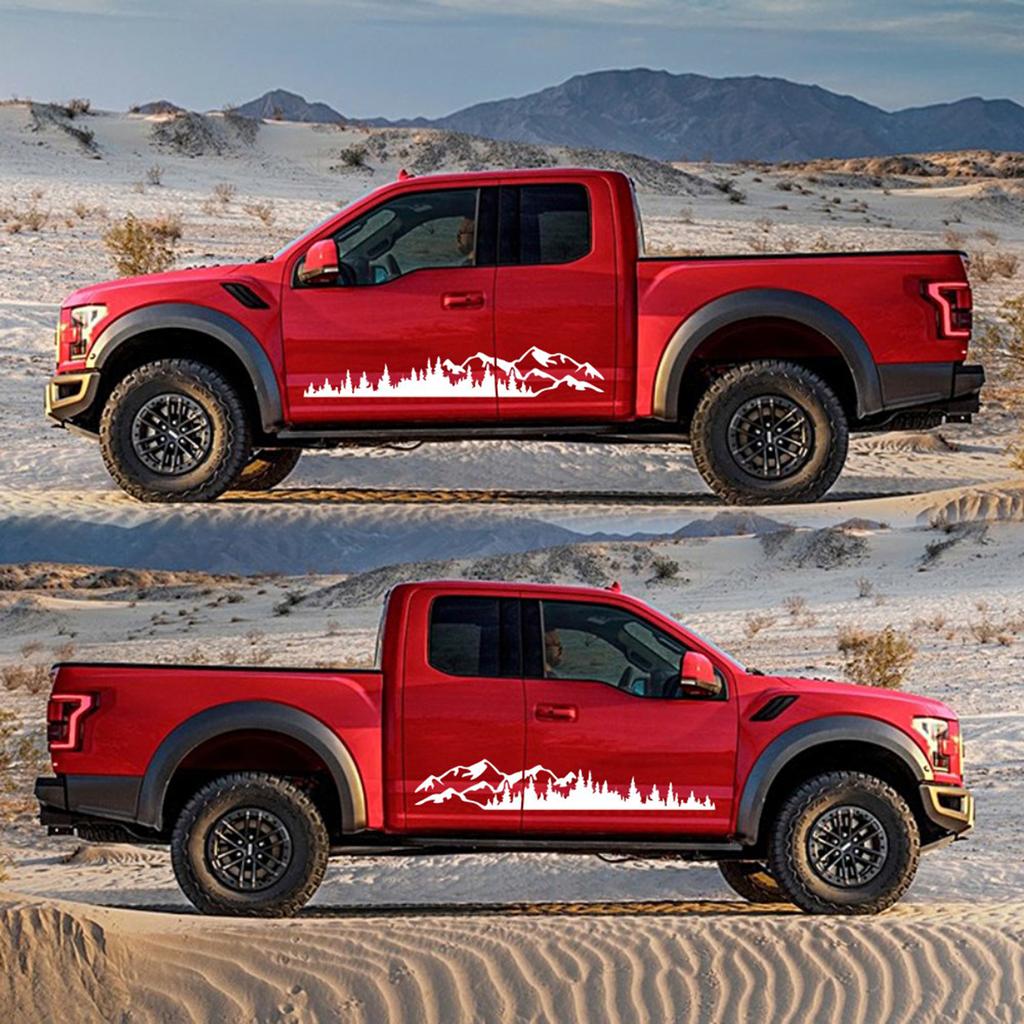 Set 2 stickere autoadezive pentru vehicule Off Road, model