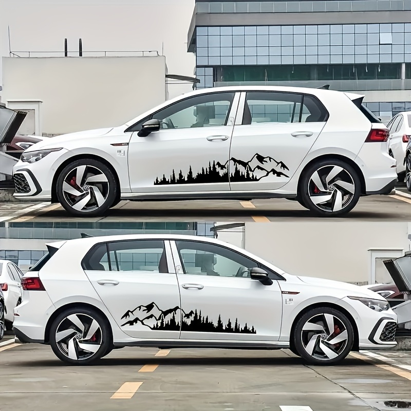 Set 2 stickere autoadezive pentru vehicule Off Road, model