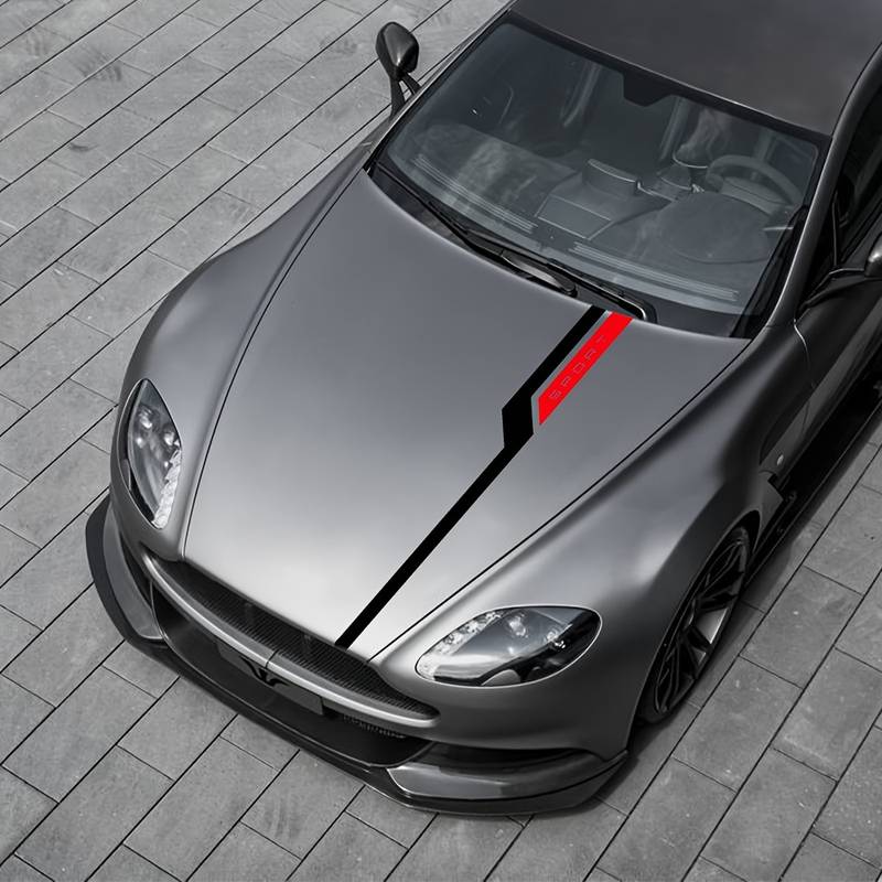 Set sticker autoadeziv Tuning in doua culori, model