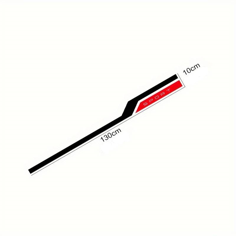 Set sticker autoadeziv Tuning in doua culori, model