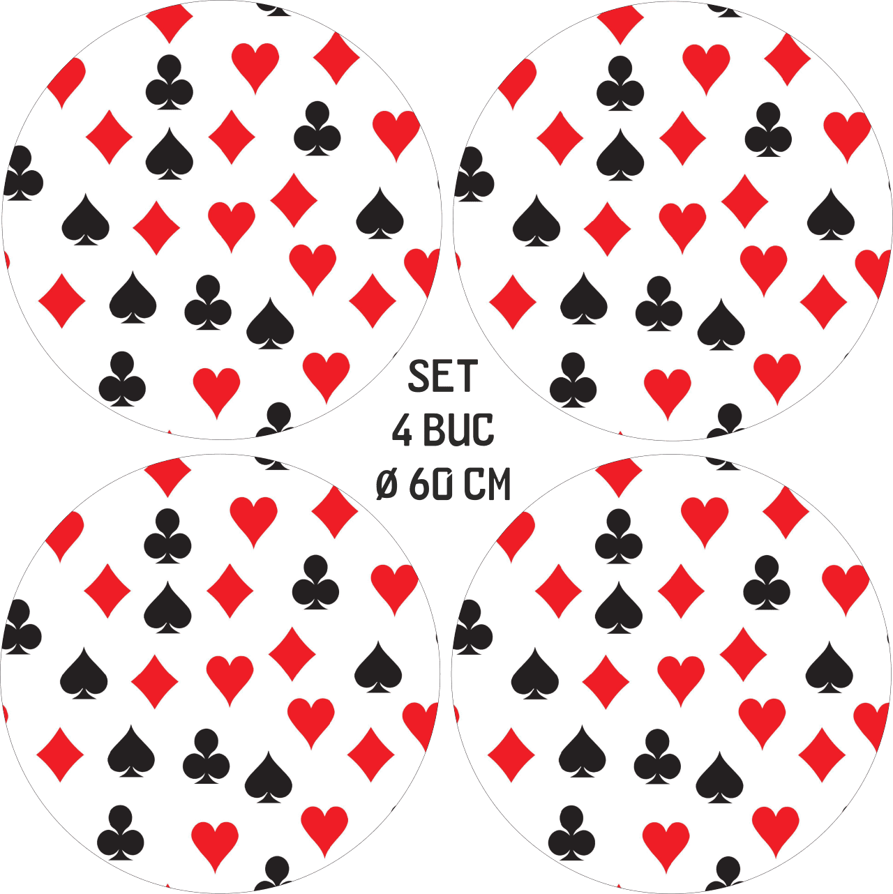 Set 4 Folii Imprimate Outdoor cu EcoSolvent, autoadezive, pentru decorarea jantelor auto, dimetru 60 cm, model FJT-02 FAVLine Selection