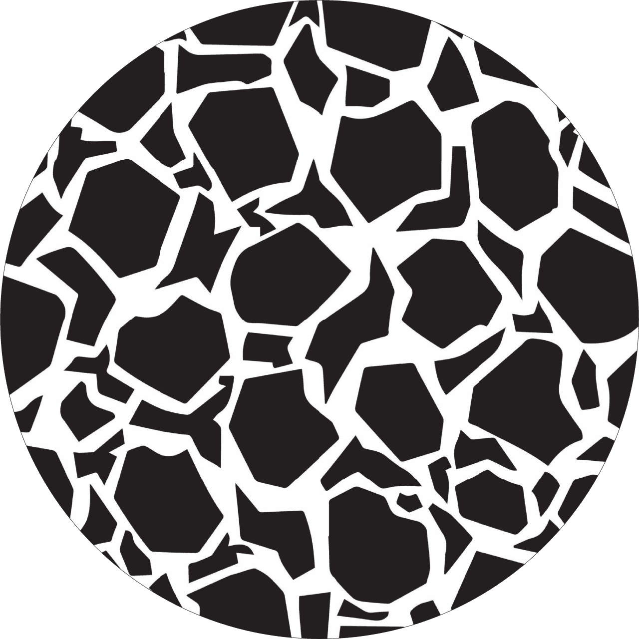 Set 4 Folii Imprimate Outdoor cu EcoSolvent, autoadezive, pentru decorarea jantelor auto, dimetru 60 cm, model FJT-18 FAVLine Selection