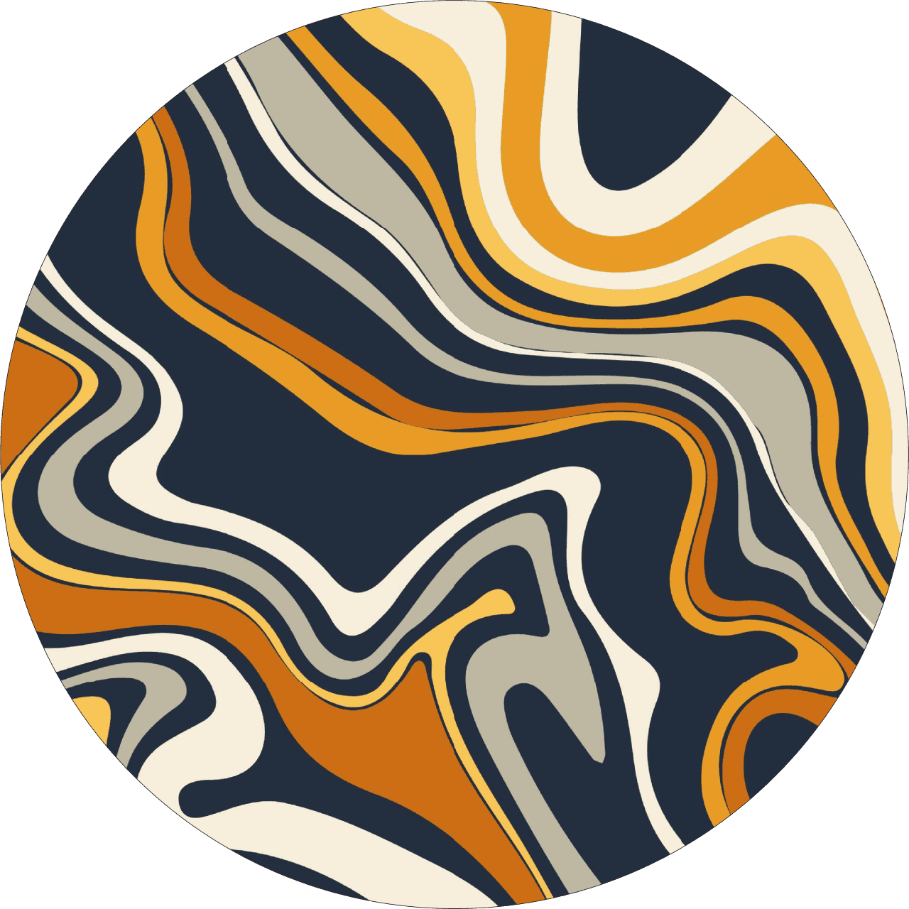 Set 4 Folii Imprimate Outdoor cu EcoSolvent, autoadezive, pentru decorarea jantelor auto, dimetru 60 cm, model FJT-21 FAVLine Selection