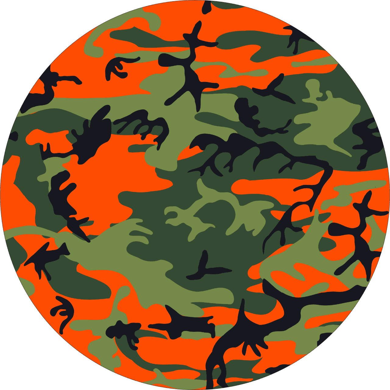 Set 4 Folii Imprimate Outdoor cu EcoSolvent, autoadezive, pentru decorarea jantelor auto, dimetru 60 cm, model FJT-29 FAVLine Selection