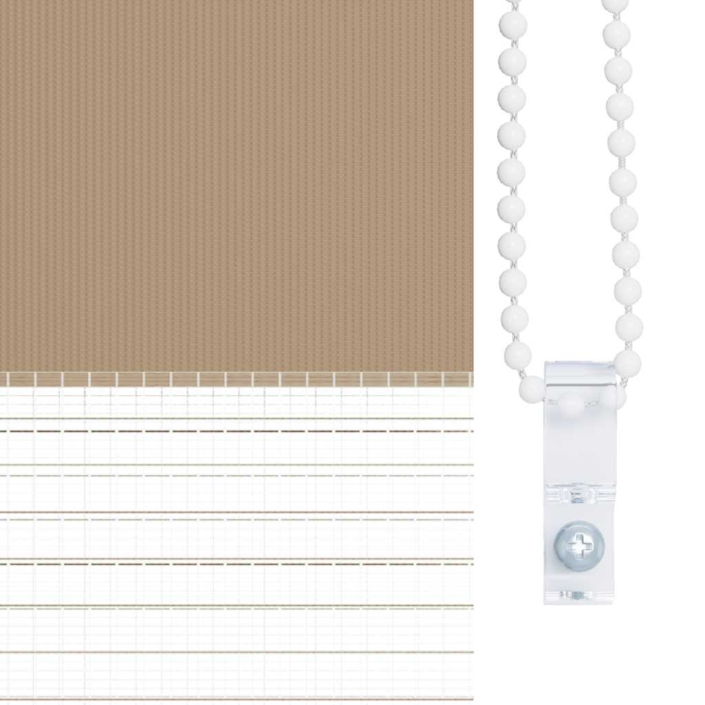 Jaluzea tip zebra 100x100 cm lățime țesătură 95,9 cm poliester GartenMobel Dekor