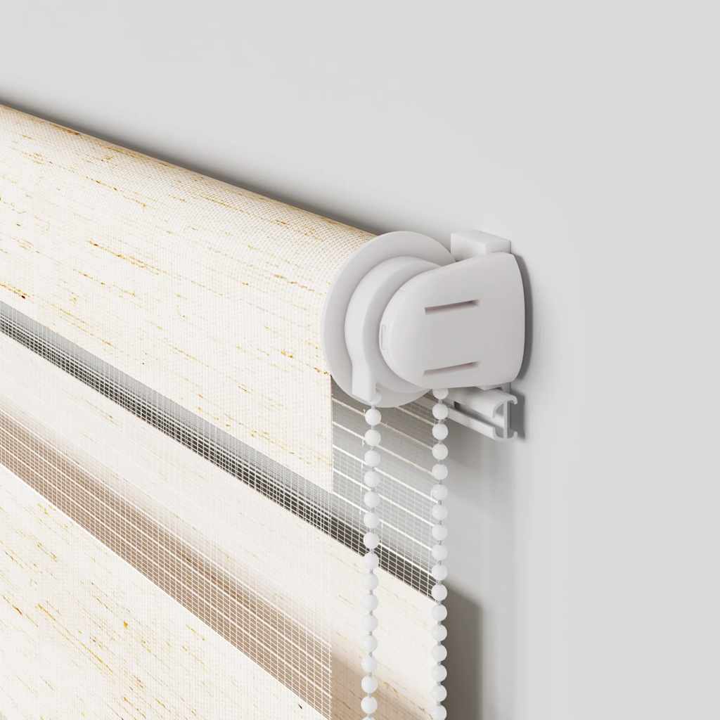 Jaluzea tip zebra 140x100 cm lățime țesătură 135,9 cm poliester GartenMobel Dekor