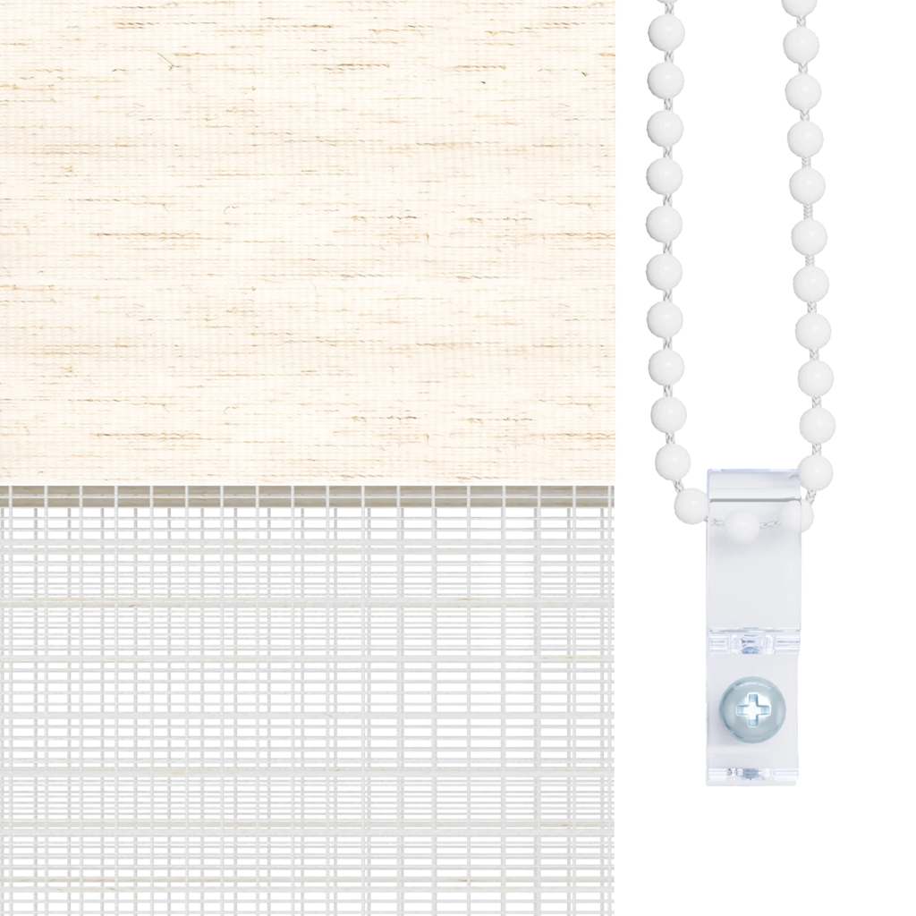 Jaluzea tip zebra 140x100 cm lățime țesătură 135,9 cm poliester GartenMobel Dekor