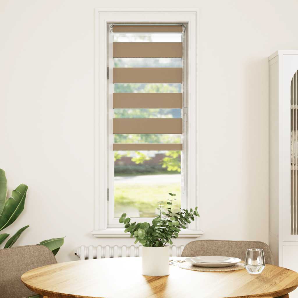 Jaluzea tip zebra 40x100 cm lățime țesătură 35,9 cm poliester GartenMobel Dekor