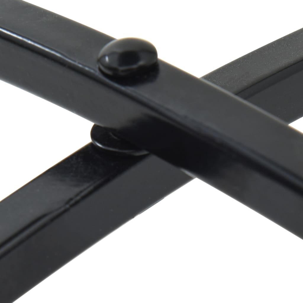 Masă de bistro mozaic, cărămiziu și alb, Ø50x70 cm, ceramică GartenMobel Dekor