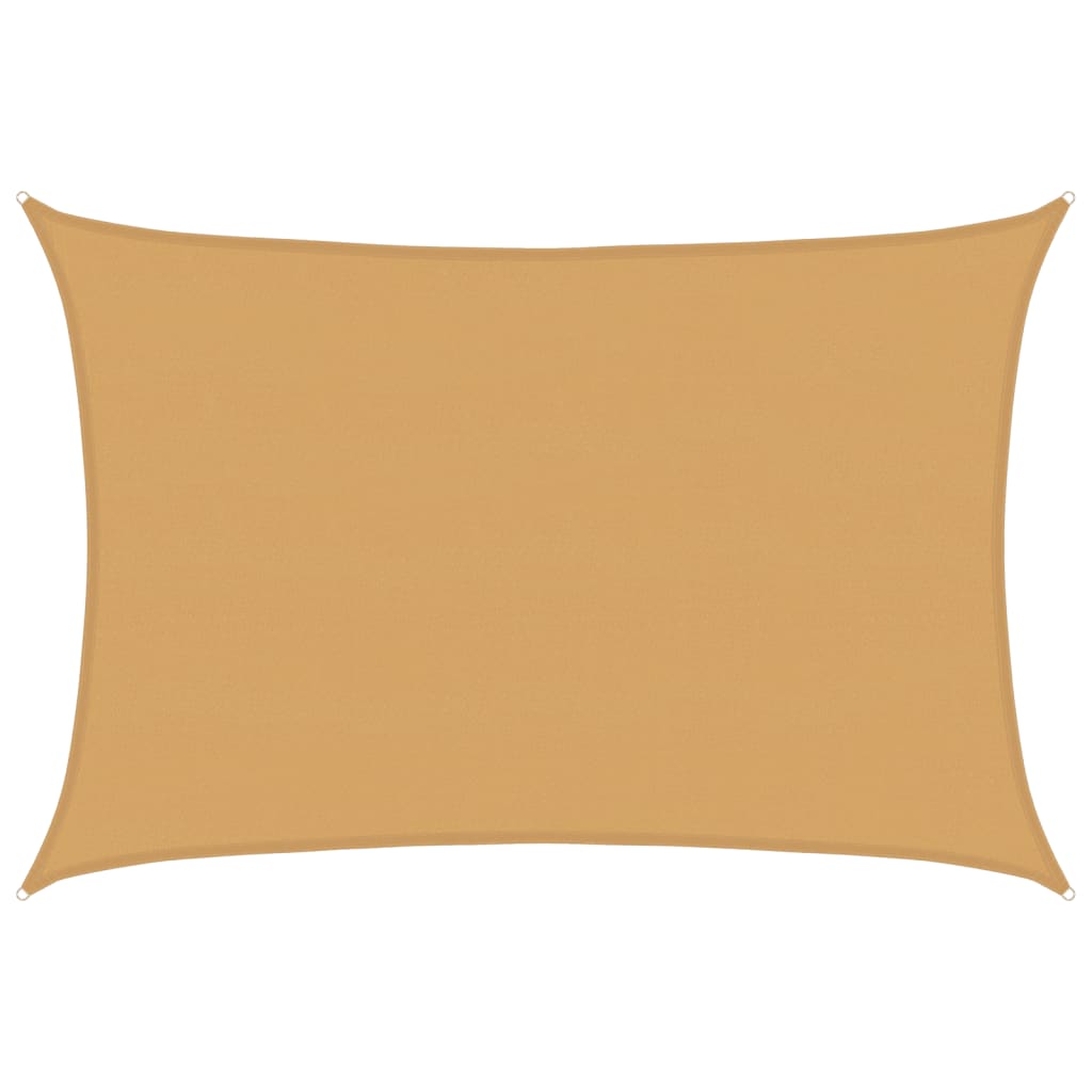 Pânză parasolar, nisipiu dreptunghiular 5x7 m HDPE 160 g/m² GartenMobel Dekor