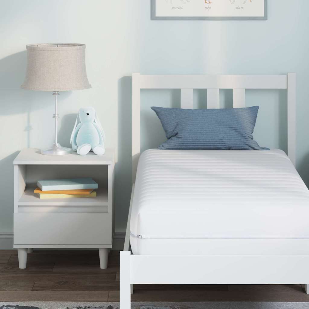 Saltea cu Strat de Nucă de Cocos Alb 70 x 140 cm GartenMobel Dekor