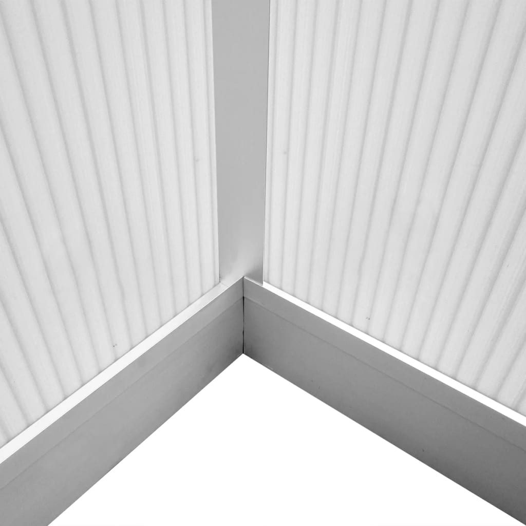 Seră din aluminiu ranforsat cu cadru la bază, 7,55 m² GartenMobel Dekor