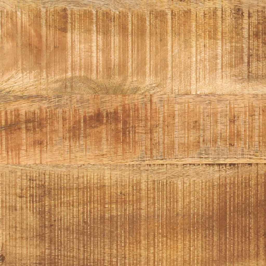 Masă de cafea Maro și negru Lemn de mango solid GartenMobel Dekor