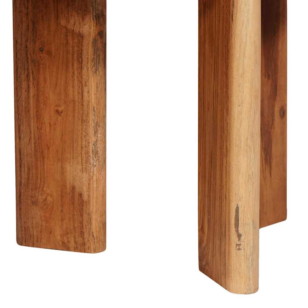 Mese în cuiburi 2 pcs Maro Lemn Solid de Acacia GartenMobel Dekor