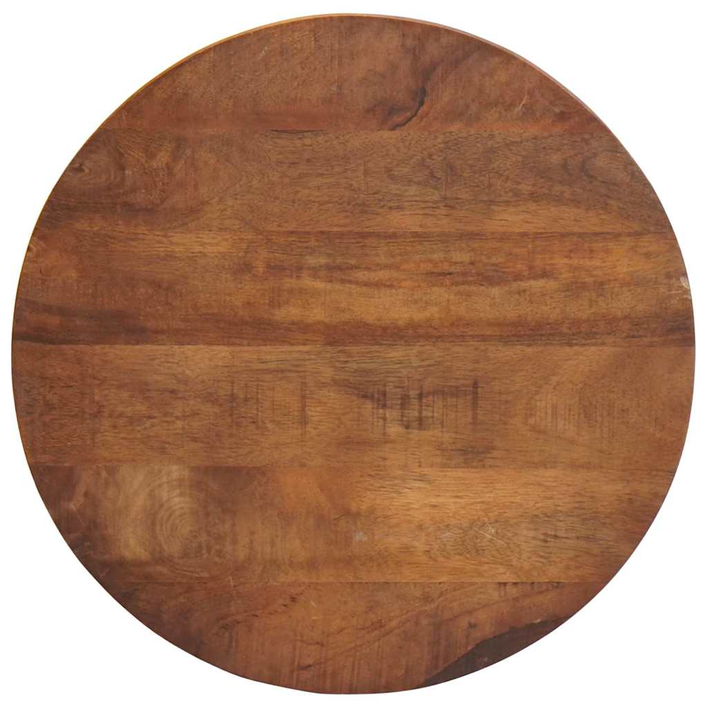 Mese de Cafea Nesting 3 pcs Lemn masiv de mango și oțel GartenMobel Dekor