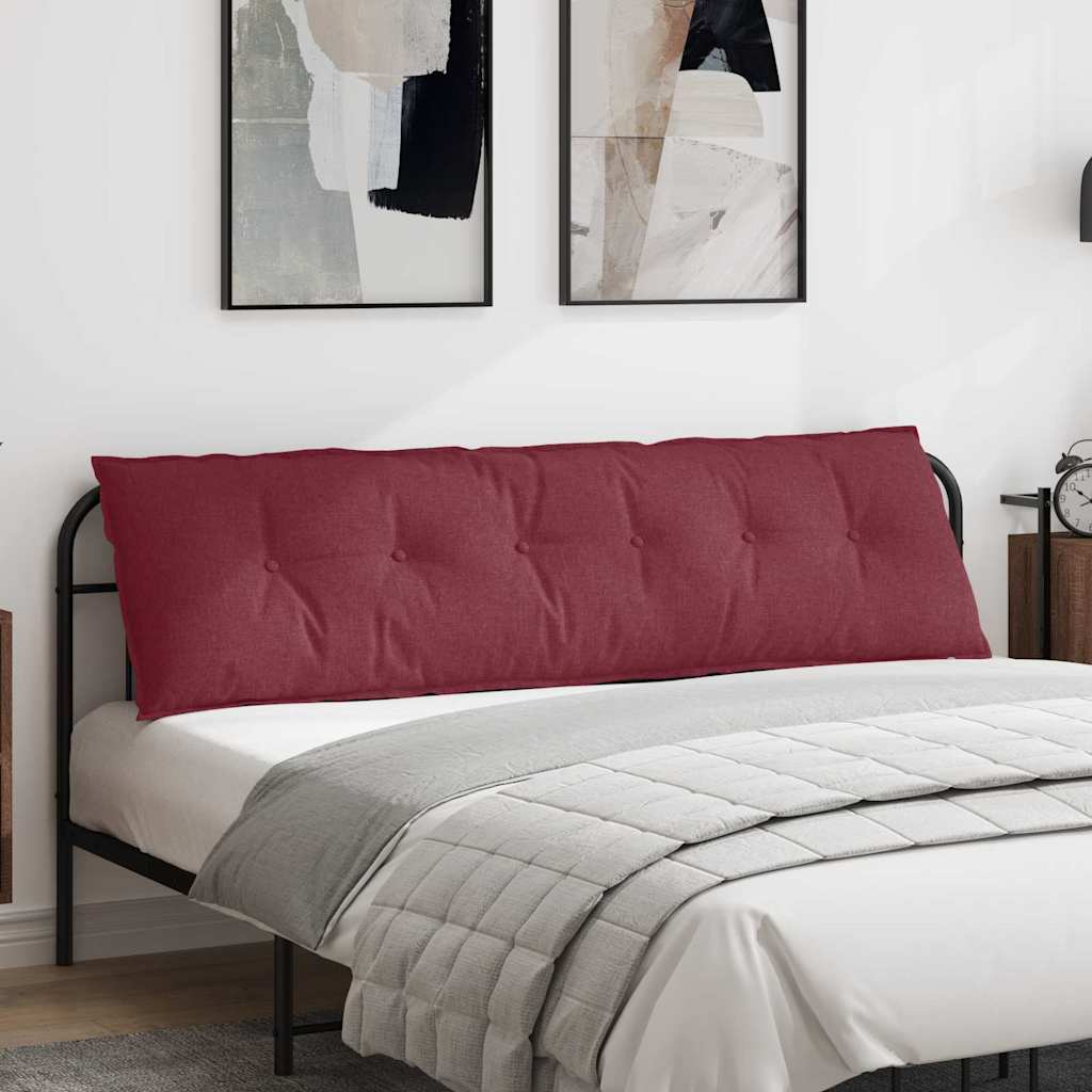 Perna pentru spate Roșu Vin 180 x 19 x 50 cm țesătură GartenMobel Dekor