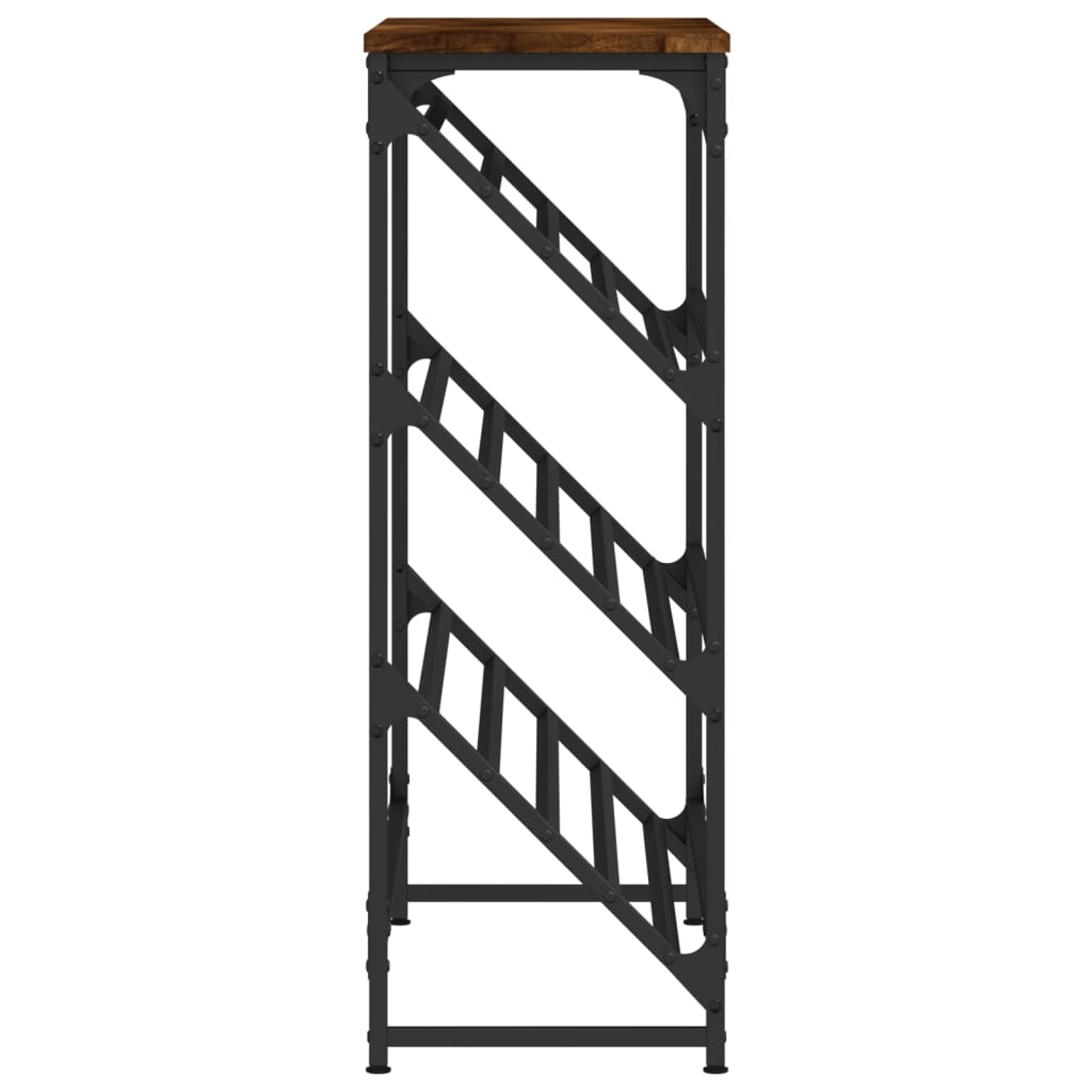 Pantofar, stejar fumuriu, 90x30x85 cm, lemn prelucrat GartenMobel Dekor