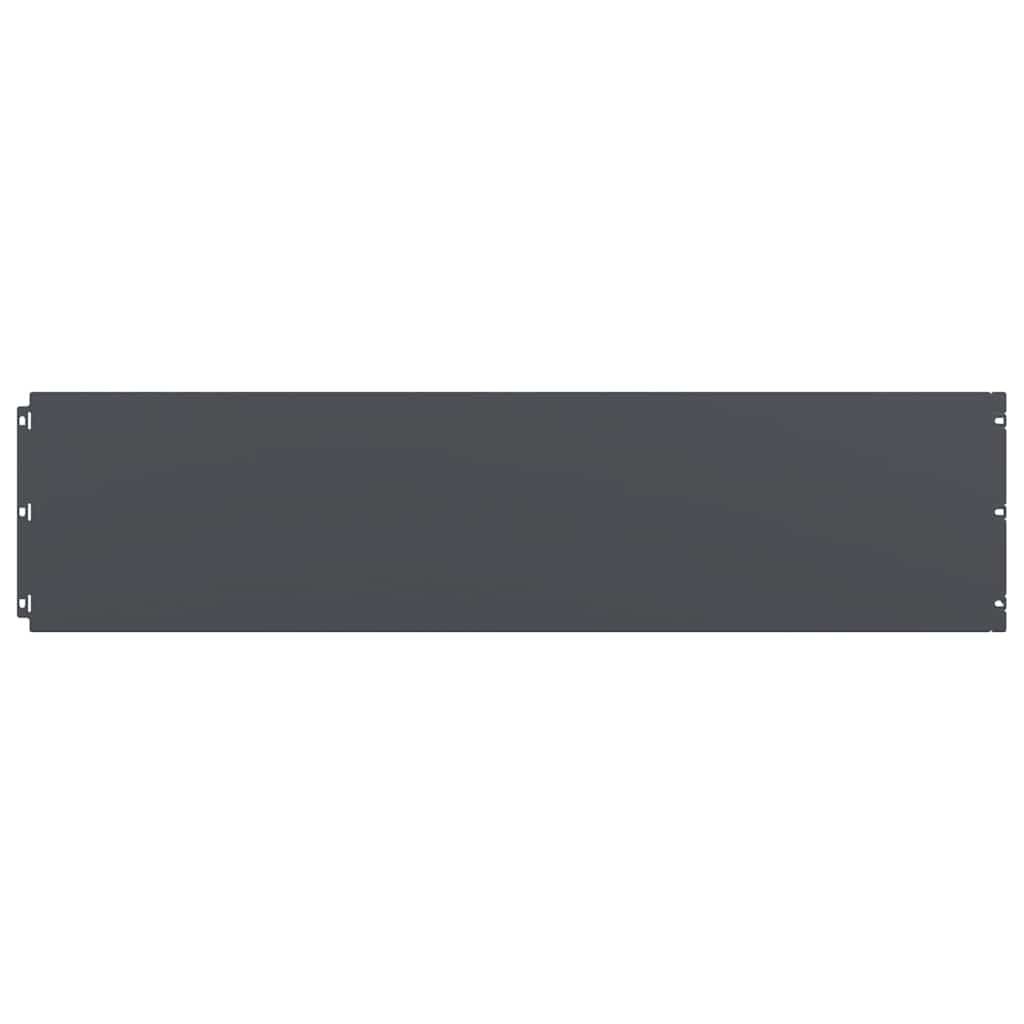 Borduri de gazon 20 buc Antracit 25x103 cm Oțel laminat la rece GartenMobel Dekor