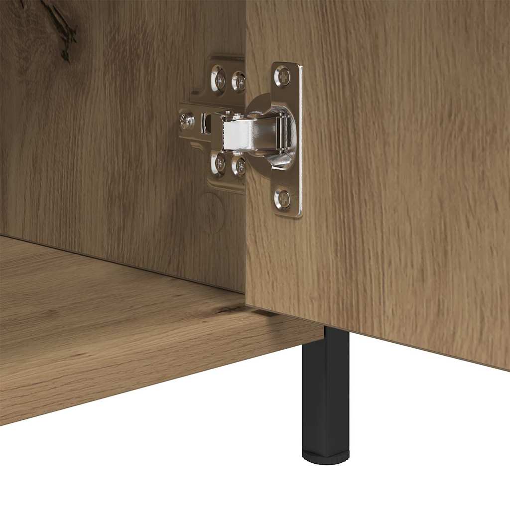 Dulap de noapte 2 pcs Stejar Artizanal 40 x 42 x 60 cm GartenMobel Dekor