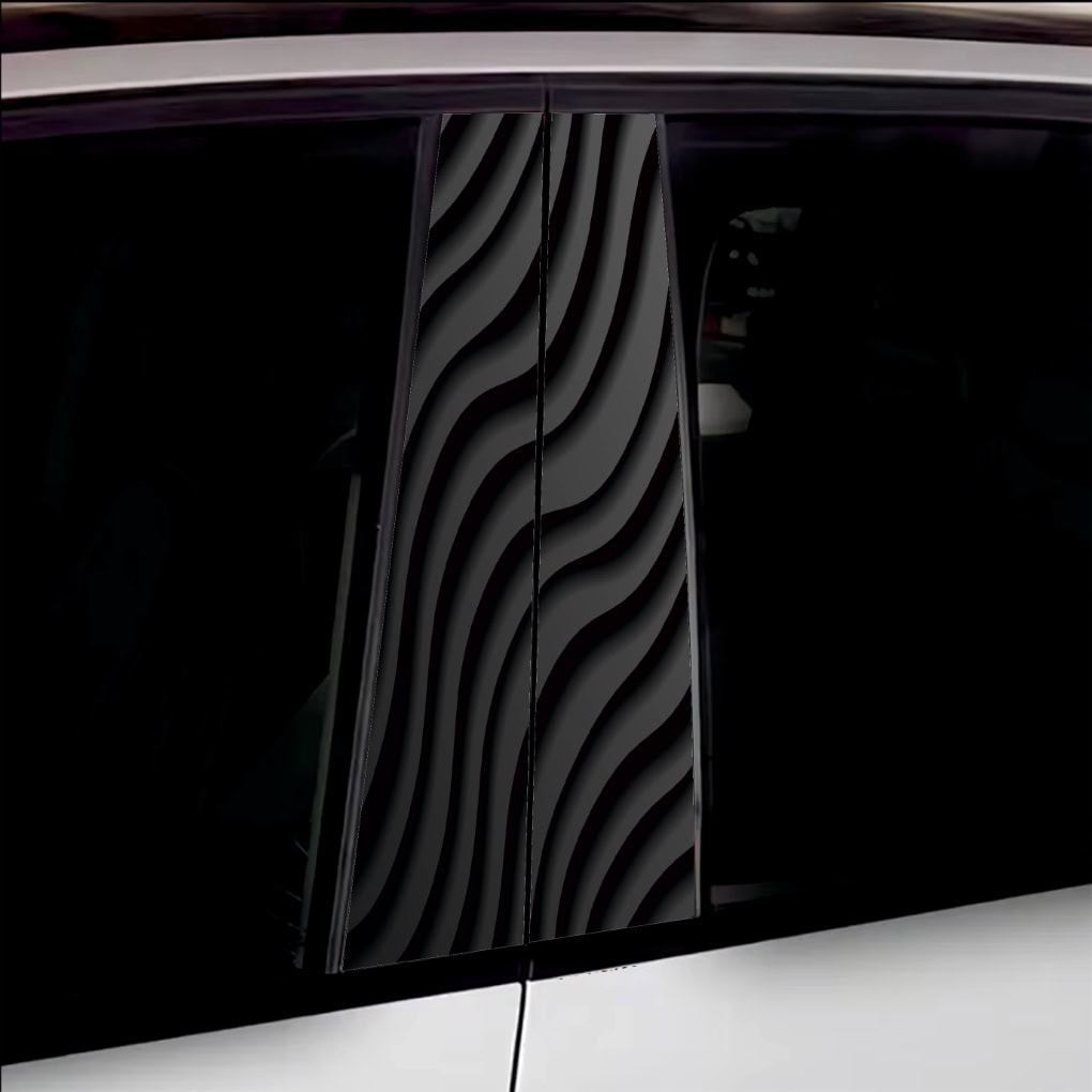 Set 2 stickere decorative pentru stalpii usilor, print autoadeziv de inalta rezolutie, dimensine 2 buc x 50 x 22 cm , cod: AVX-SSU-07 FAVLine Selection