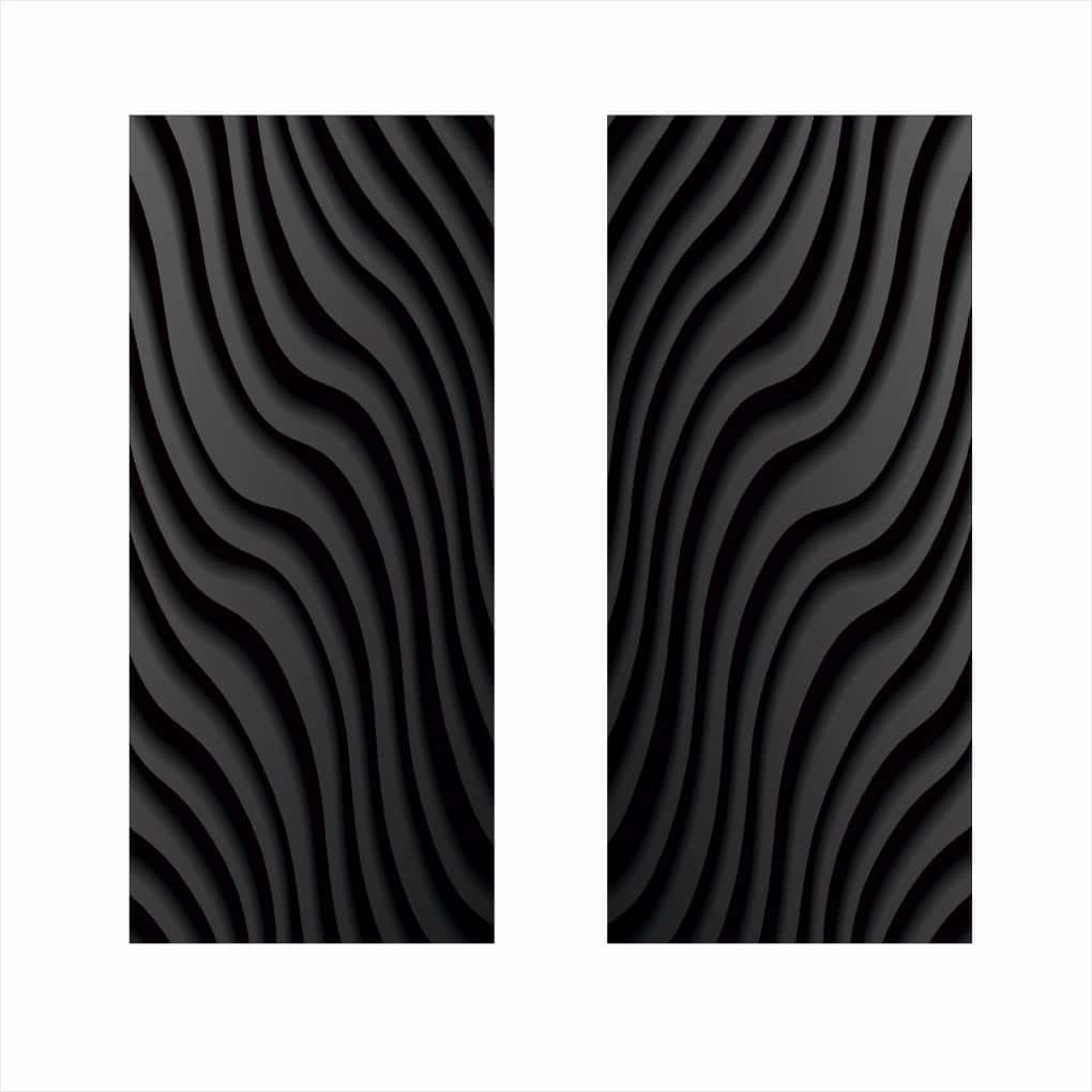 Set 2 stickere decorative pentru stalpii usilor, print autoadeziv de inalta rezolutie, dimensine 2 buc x 50 x 22 cm , cod: AVX-SSU-07 FAVLine Selection