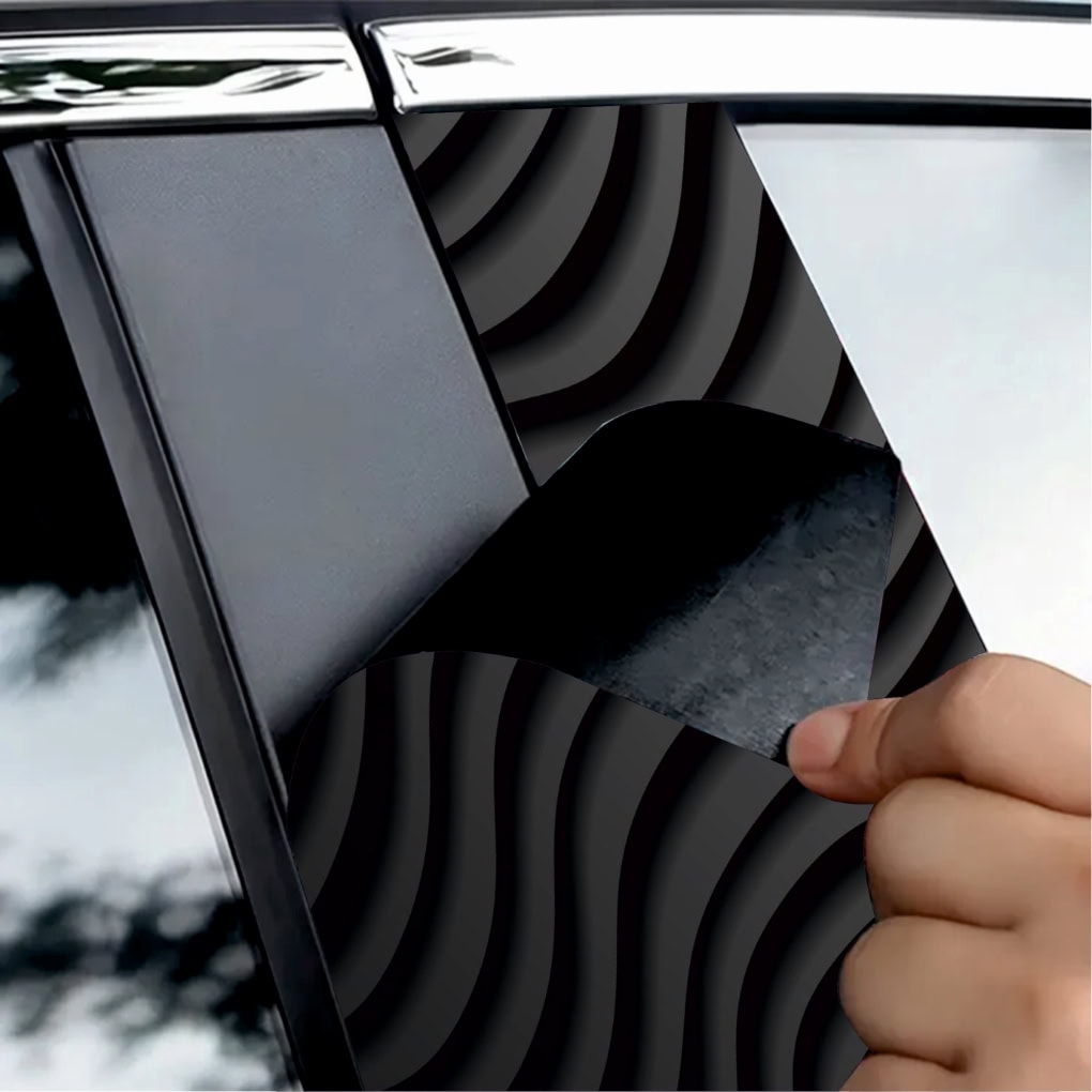 Set 2 stickere decorative pentru stalpii usilor, print autoadeziv de inalta rezolutie, dimensine 2 buc x 50 x 22 cm , cod: AVX-SSU-07 FAVLine Selection