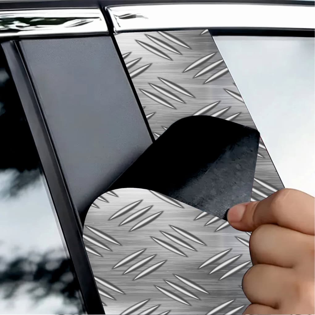 Set 2 stickere decorative pentru stalpii usilor, print autoadeziv de inalta rezolutie, dimensine 2 buc x 50 x 22 cm , cod: AVX-SSU-18 FAVLine Selection