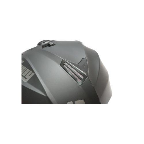 Casca moto tip jet neagra cu viziera transparenta si ochelari de soare, marimea L, model Urban FAVLine Selection