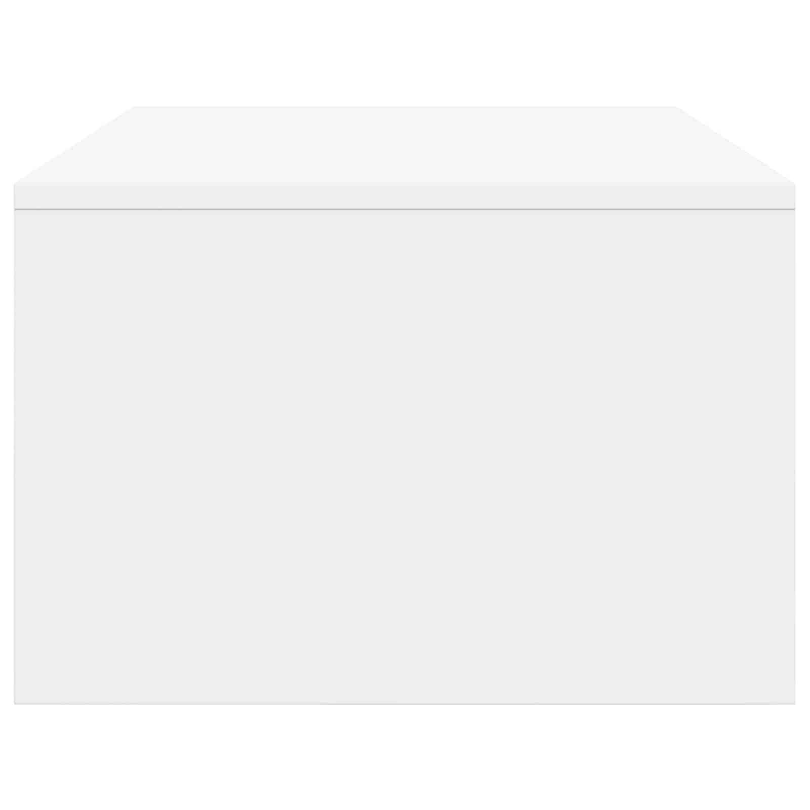 Birou montat pe perete Alb 100 x 45 x 30 cm Lemn compozit GartenMobel Dekor