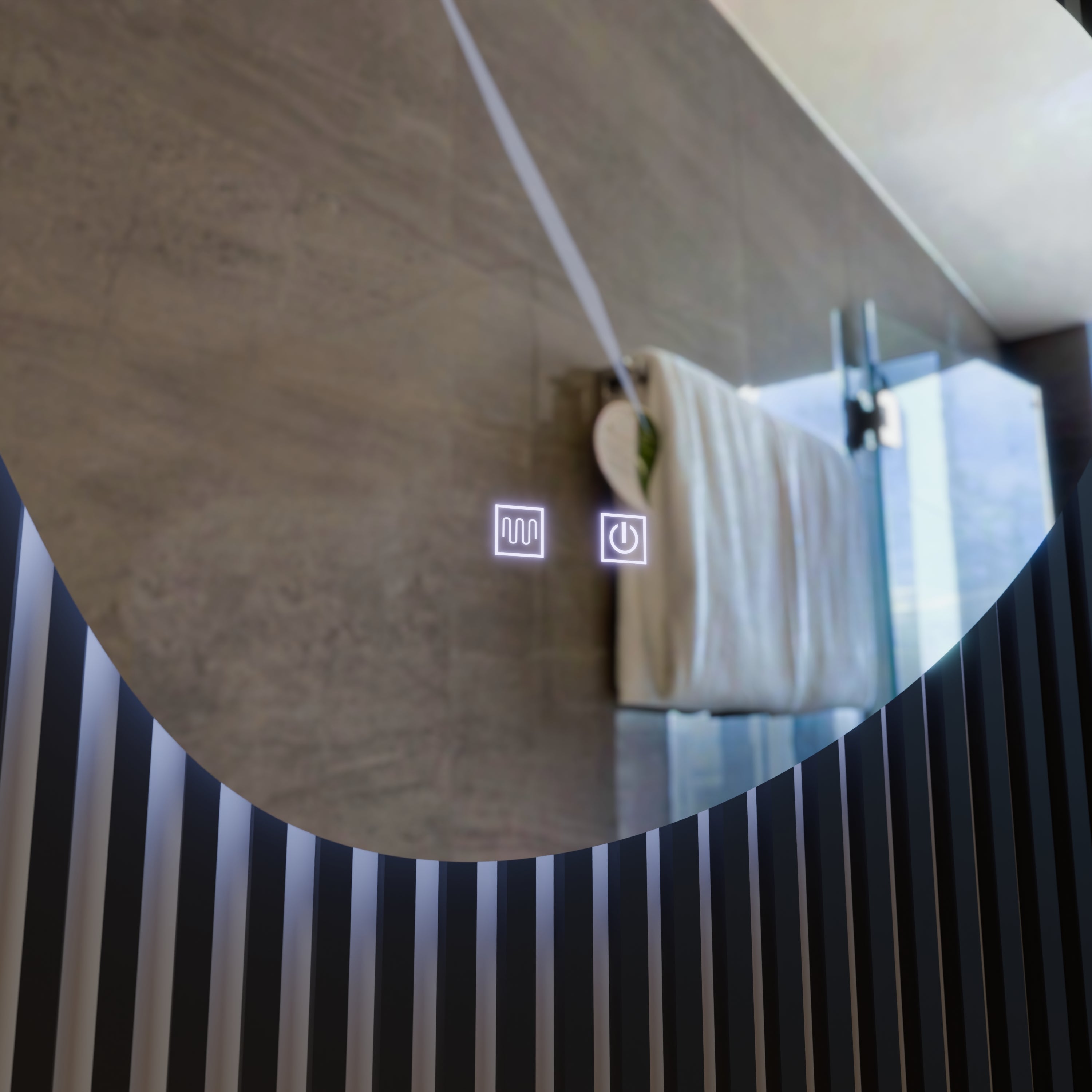 Oglinda LED Touch Avonita Sistem Dezaburire 87X70cm, E83S/87X70 ModernLight Concept