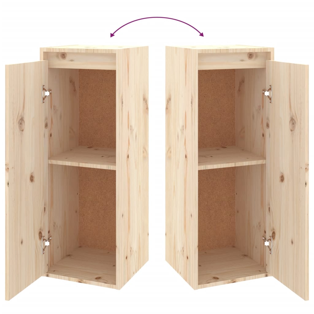 Comode TV, 4 buc., lemn masiv de pin GartenMobel Dekor