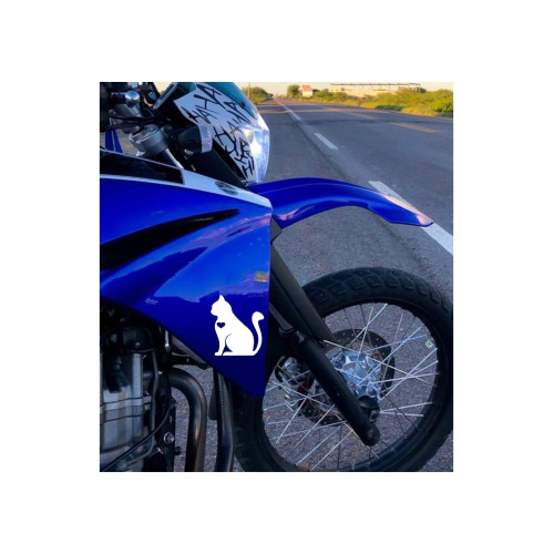 Abtibild Pisica auto decorativ 13x11cm Cod: YGT-13 Automotive TrustedCars