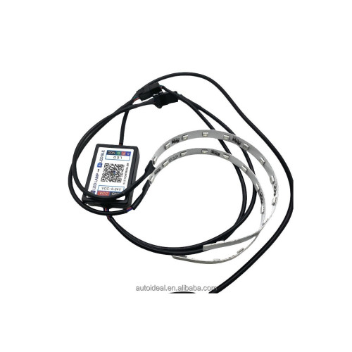 Led devil eyes LED RGB magic color pentru lupe far Control cu aplicatie pe telefon Voltaj 12V Cod: OSR-RGB-02APP Automotive TrustedCars