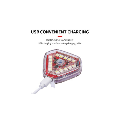 Set 2 lampi magnetice triunghi flash cu telecomanda si baterie reincarcabila RGB+W Cod: HH-037 Automotive TrustedCars