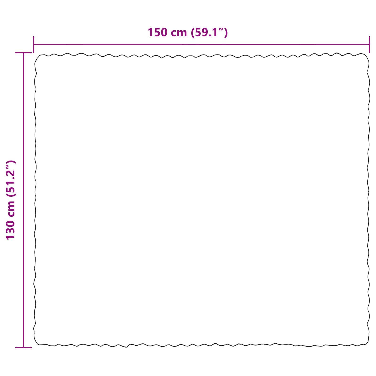 Pătură din Blană sintetică de Iepure Bej 130 x 150 cm Poliester GartenMobel Dekor