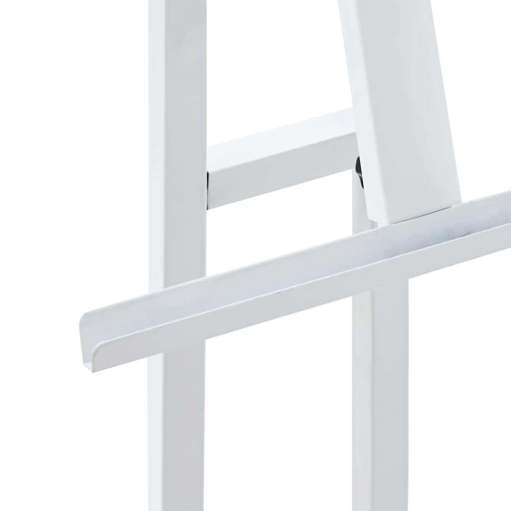 Panouri pentru Târguri 2 pcs Alb 26.5 x 26.5 x 127 cm Fier GartenMobel Dekor