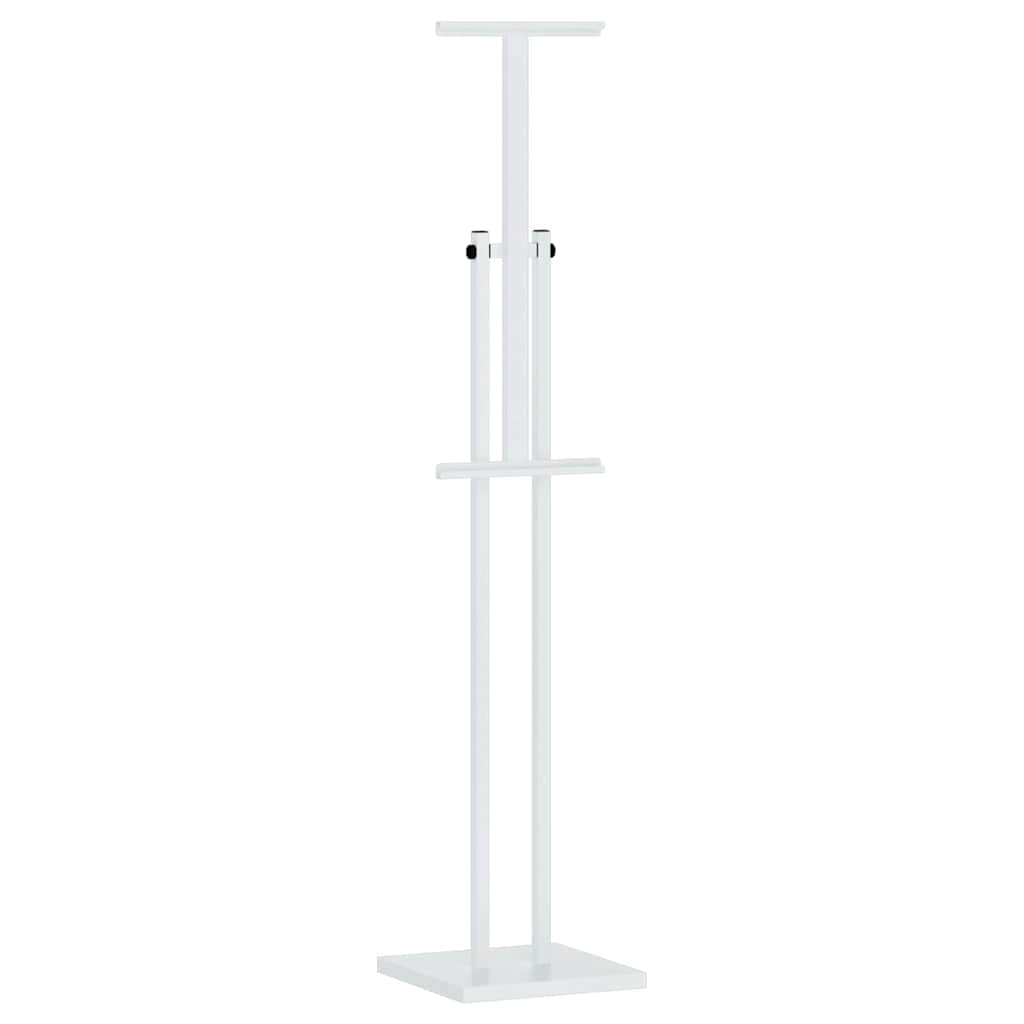 Panouri pentru Târguri 2 pcs Alb 26.5 x 26.5 x 127 cm Fier GartenMobel Dekor