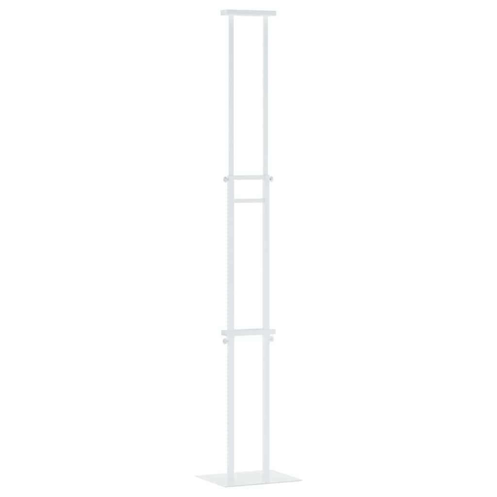 Panouri pentru Târguri 2 pcs Alb 30 x 24 x 208 cm Fier GartenMobel Dekor