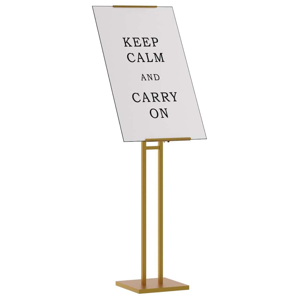 Panouri pentru Târguri 2 pcs Auriu 26.5 x 26.5 x 127 cm Fier GartenMobel Dekor