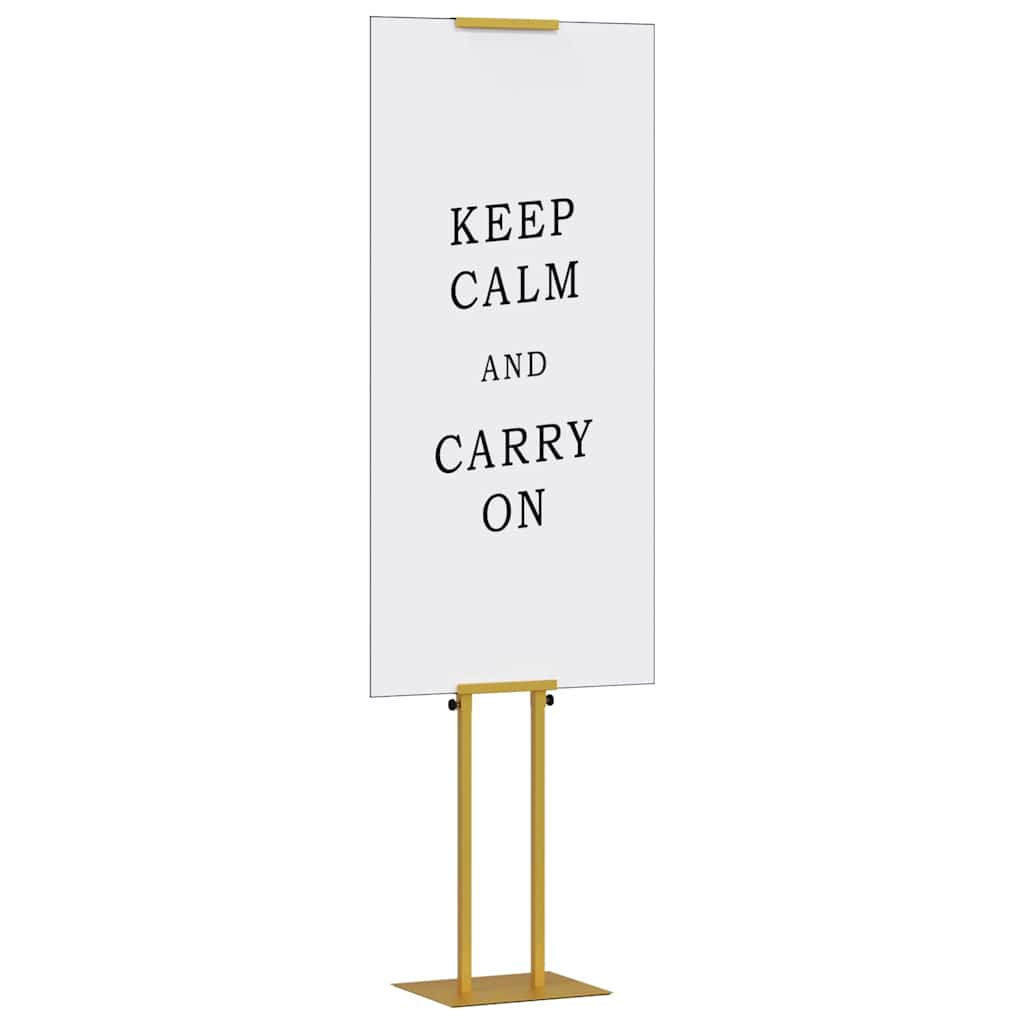 Panouri pentru Târguri 2 pcs Auriu 30 x 24 x 208 cm Fier GartenMobel Dekor