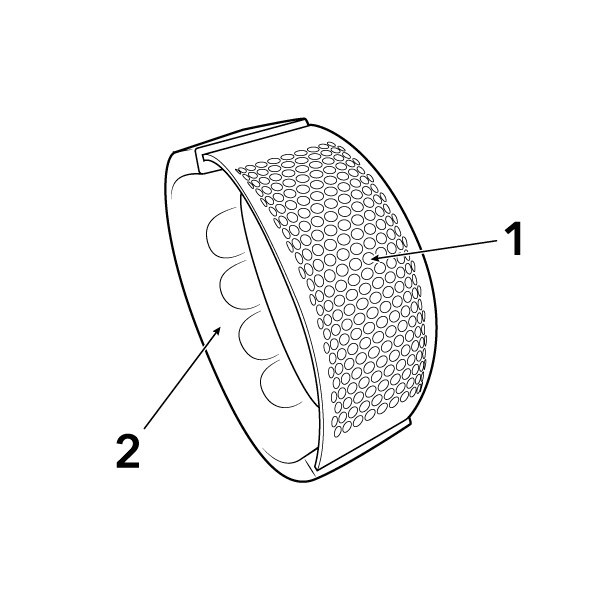 Leziter Garlico fokhagymanyomó Mobalis Homvera