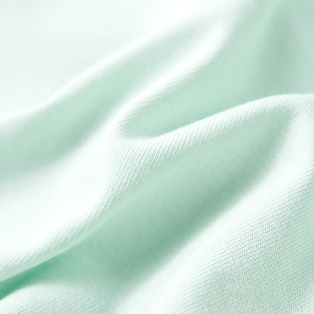 Tricou pentru copii, verde mentă deschis, 128 GartenMobel Dekor