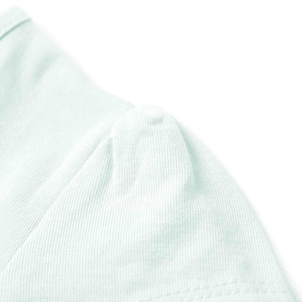 Tricou pentru copii, verde mentă deschis, 140 GartenMobel Dekor