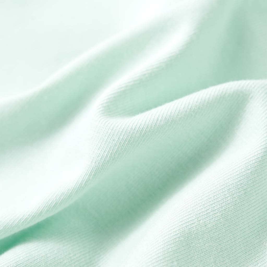 Tricou pentru copii, verde mentă deschis, 140 GartenMobel Dekor