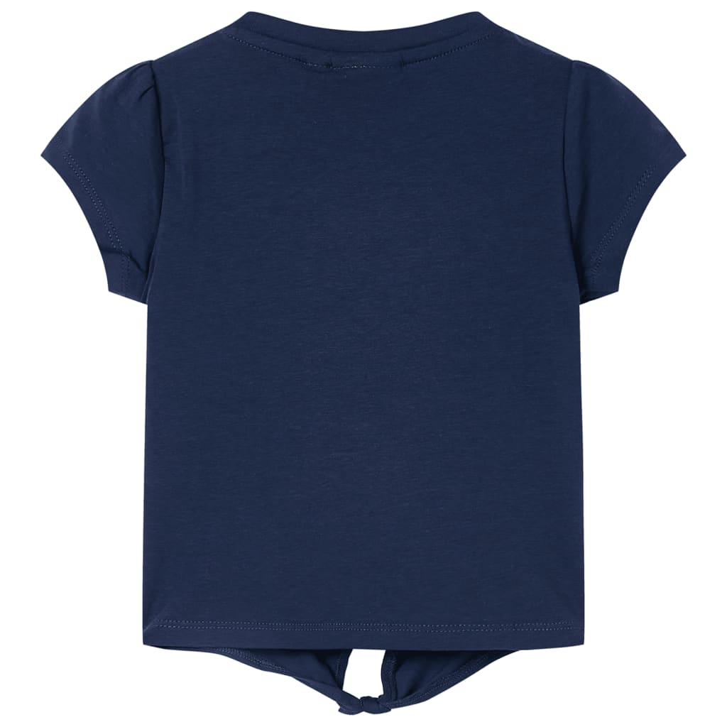 Tricou pentru copii, bleumarin, 140 GartenMobel Dekor