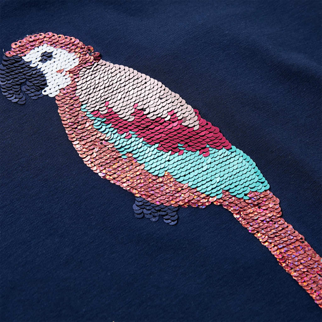 Tricou pentru copii, bleumarin, 140 GartenMobel Dekor