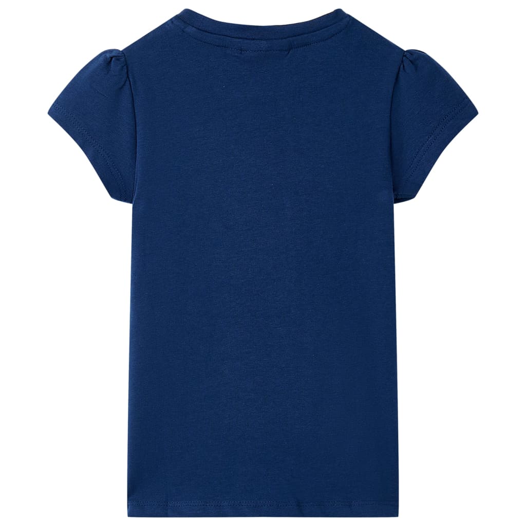 Tricou pentru copii, bleumarin, 140 GartenMobel Dekor