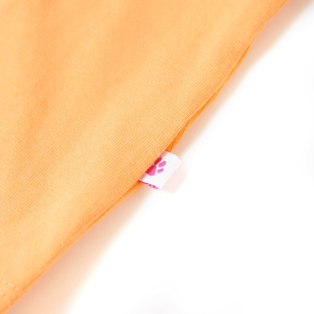 Tricou pentru copii, portocaliu deschis, 128 GartenMobel Dekor